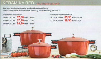 ©LET'S DOIT HERWERTHNER GmbH. HAUSHALT_RIESS-KELOMAT AKTION 23_Keramika Red