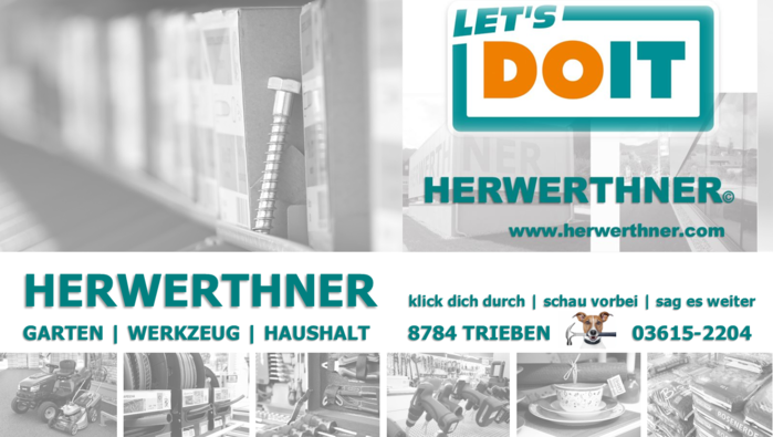 © HERWERTHNER GmbH in Trieben_LET'S DOIT Fachgeschäft_Garten | Werkzeug | Haushalt